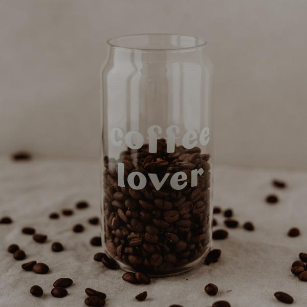 Hohes Trinkglas - Coffee Lover