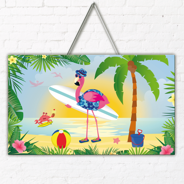 Flamingo Schild