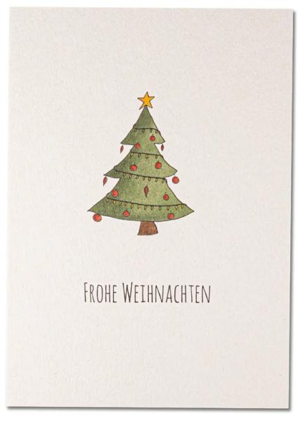 Postkarte "Tannenbaum"